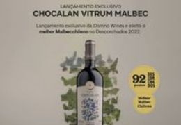 Domno Wines lança Chocalan Vitrum Malbec