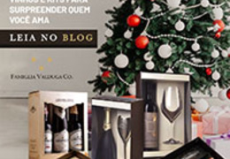 Presentes de Natal: vinhos e kits para surpreender quem você ama