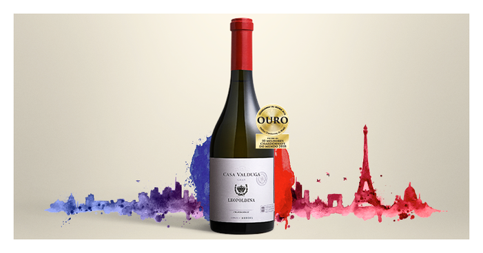 Casa Valduga Gran Chardonnay D.O é eleito o melhor Chardonnay do Brasil pelo concurso francês Chardonnay du Monde