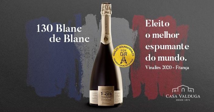 Espumante 130 Brut Blanc de Blanc: conheça o vencedor do Vinalies Internationales 2020